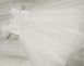Красива біла сукня на дівчинку 0096, 100, Дівчинка, 66, 29, 98 см, Атлас, фатин, Бавовна