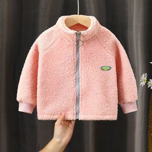 Детская кофта толстовка Барашек, 4035, 90 (86 см), Девочка, 36, 35, 35, 86 см, Мех, Махра, Замер рукава - от ворота