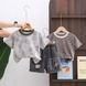 Летний костюм с джинсовыми шортами 97, 12217, 90 (92 см), Мальчик, 36, 31, 29, 92 см, Трикотаж, джинс