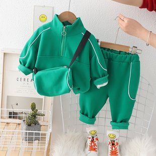 Спортивний костюм для хлопчика + бананка, 0235, 80 (86 см), Хлопчик, 32, 31, 31, 47, 26, 86 см, Трикотаж, Замір рукава - від ворота