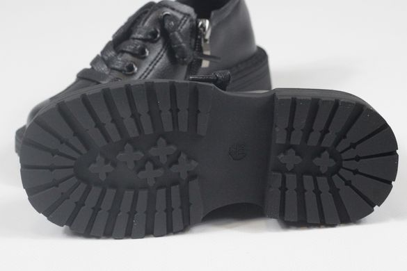 Чорні туфлі для хлопчика_2070, 35, Эко-кожа, Эко-кожа, Хлопчик, 21.7, Стопа має бути менша за устілку на -1 см!