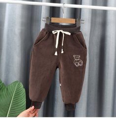 Теплые штаны для детей, двусторонний плюш, 15003, 80, Девочка, 46, 24, 80 см, Плюш, Плюш