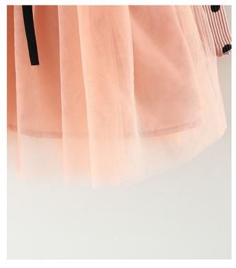 Сукня в горошок на дівчинку рожева, 80, Дівчинка, 41, 24, 19, 26, 80 см, Трикотаж, Трикотаж