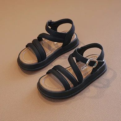 Босоножки для девочки, 2453, 25, Эко-кожа, Эко-кожа, Девочка, 16, Стопа має бути менша за устілку на 0,5 см!