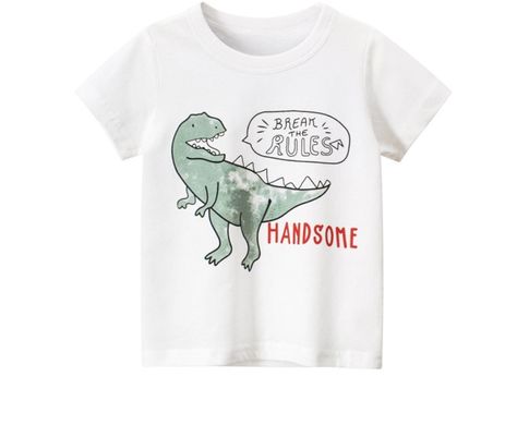 Дитяча футболка Динозавр_9002, 90, Хлопчик, 38, 27, 86 см, Бавовна 95%