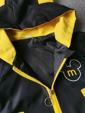 Дитяча вітровка Міккі Маус 0008, 80 (86 см), Хлопчик, 38, 33, 34, 86 см, Поліестер, Нейлон, Замір рукава - від ворота