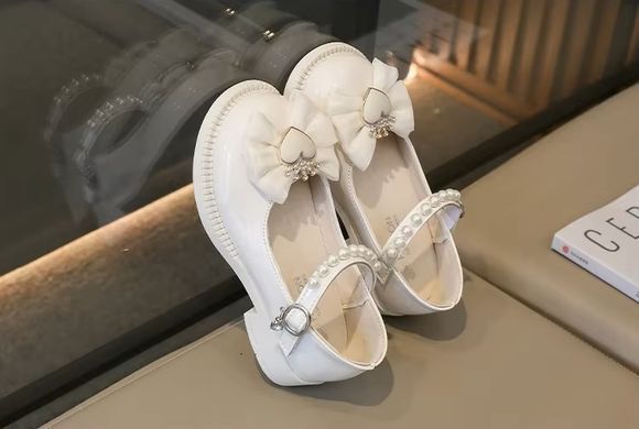 Лакированые туфли для девочки Корона, 2436, 26, Эко-лак, Эко-кожа, Девочка, 16, Стопа має бути менша за устілку на 0,5 см!