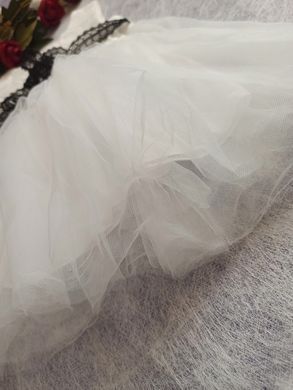 Лятня біла сукня для дівчинки 0012, 80, Дівчинка, 36/40, 24, 80 см, Бавовна
