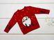 Дитячий новорічний светр, червоний, 100, Хлопчик / Дівчинка, 37, 30, 32, 98 см, Акрил
