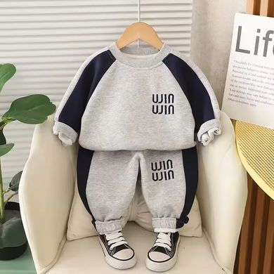 Спортивний костюм для хлопчика, 0090, 80 (86 см), Хлопчик, 35, 31, 36, 46, 24, 33, 86 см, Бавовна 95%, Замір рукава - від ворота