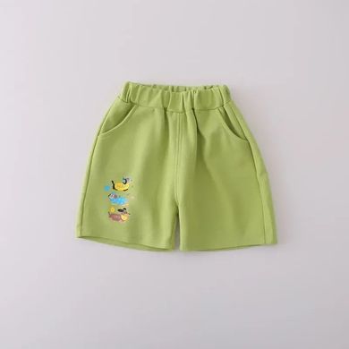 Летний костюм с поло и шортами Собачки, 201, 80 (80 см), Мальчик, 33, 29, 27, 80 см, Хлопок 95%