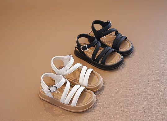 Босоножки для девочки, 2454, 25, Эко-кожа, Эко-кожа, Девочка, 16, Стопа має бути менша за устілку на 0,5 см!