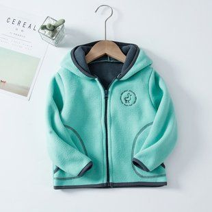 Детская флисовая кофта на молнии, 4172, 100 (92 см), Мальчик / Девочка, 35, 30, 32, 92 см, Флис, Флис
